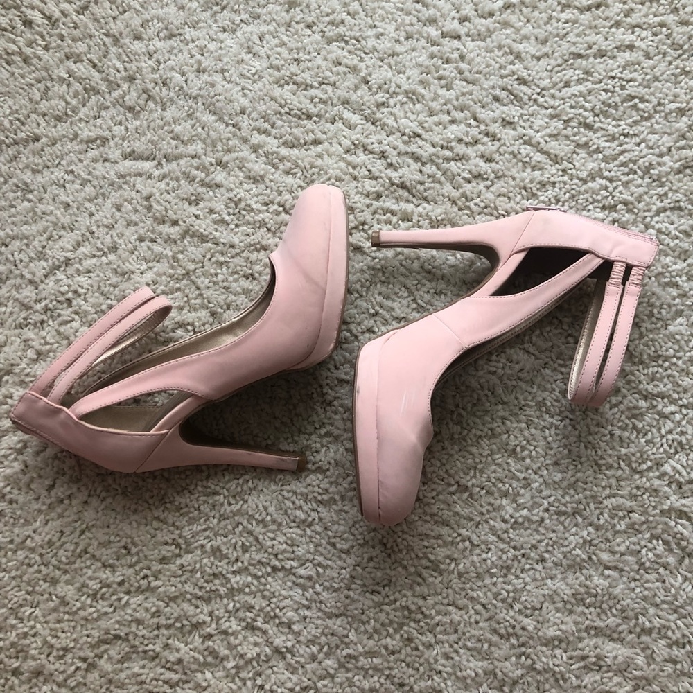 Light pink heels